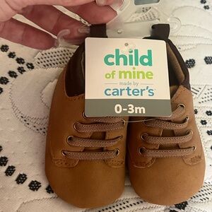 Carter's Tan Baby Walker Shoes